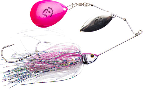 SPINNER DA BUSH 21G SINKING PINK FLASH