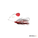 SPINNERBAIT NR.4/42G RED SILVER