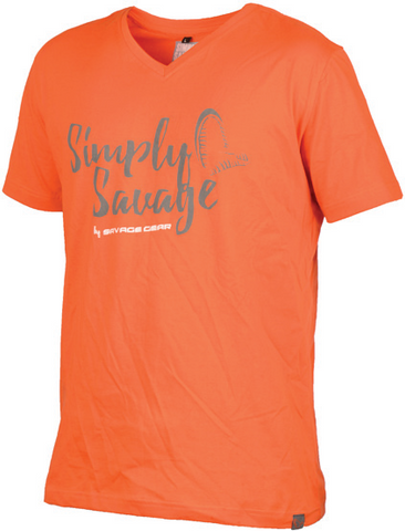 TRICOU  SIMPLY SAVAGE ORANGE MAR.S