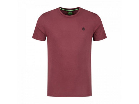 TRICOU KORDA LE SCALEY BURGANDY BLK PRINT MAR.S