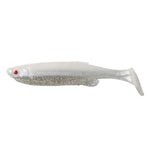 SHAD FAT MINNOW T-TAIL 7,5CM/5G WHITE SILVER 4BUC/PL